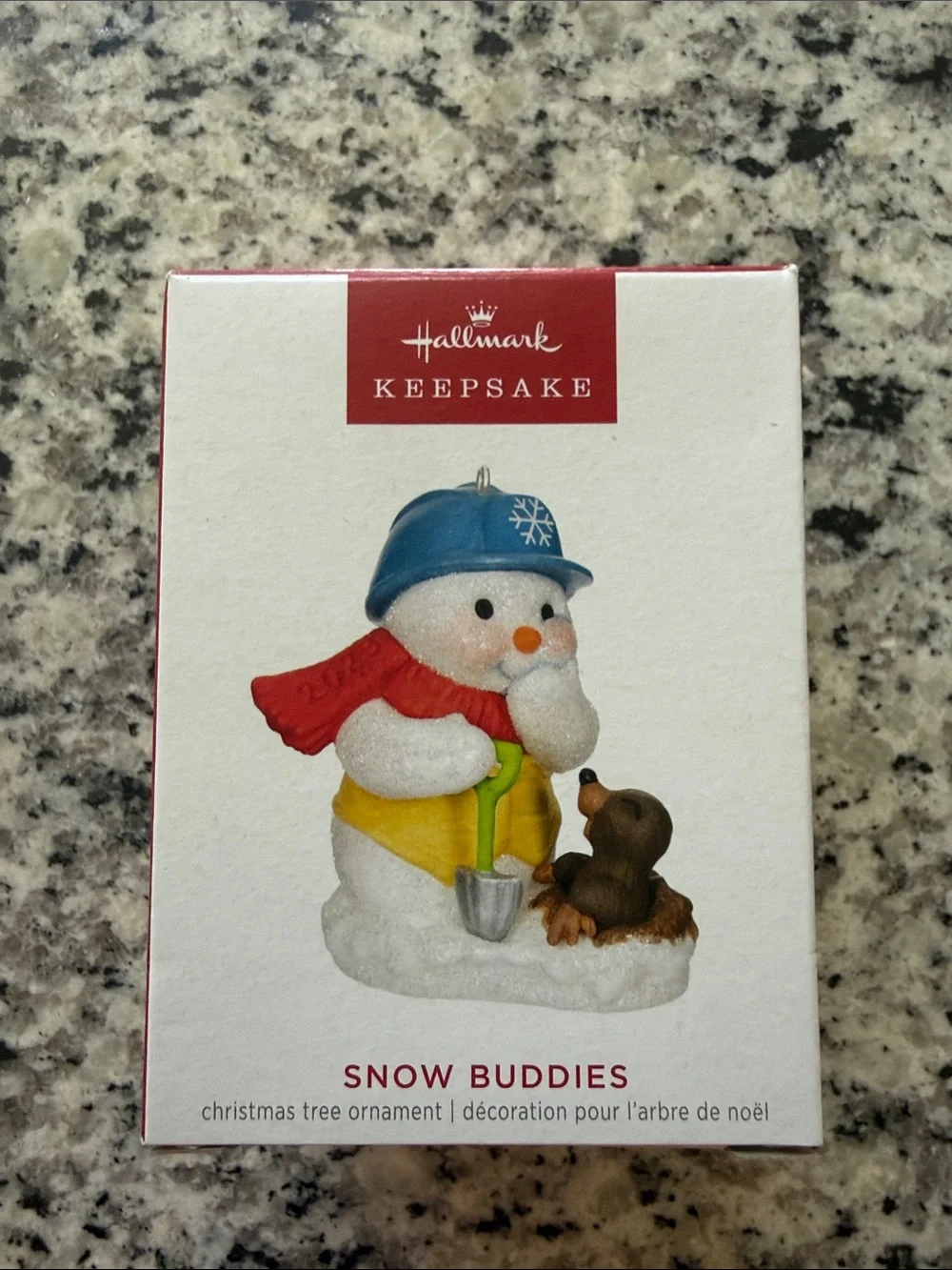 2023 Hallmark Snow Buddies Snowman Ornament
